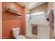 Bathroom featuring a glass shower with a mounted shower head at 123 S Lucia Ln, Casa Grande, AZ 85194
