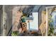 Overhead view of a home with a pool and lush desert landscaping, offering a private outdoor space at 15865 E Lost Hills Dr, Fountain Hills, AZ 85268