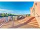 Outdoor patio with comfortable seating and views of the surrounding landscape at 15865 E Lost Hills Dr, Fountain Hills, AZ 85268