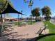 Enjoy a relaxing afternoon at the common area complete with tables, seating, and covered space at 15865 E Lost Hills Dr, Fountain Hills, AZ 85268