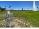 Scenic view of a disc golf course, offering recreational opportunities and a green space with Arizona's famous fountain as a backdrop at 15865 E Lost Hills Dr, Fountain Hills, AZ 85268