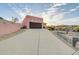 Wide driveway leading to a spacious garage, surrounded by desert landscaping at 15865 E Lost Hills Dr, Fountain Hills, AZ 85268