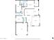 Detailed floor plan showing the layout of the home, including bedrooms, bathrooms, and kitchen at 15865 E Lost Hills Dr, Fountain Hills, AZ 85268