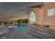 An outdoor pool provides a tranquil escape at 15865 E Lost Hills Dr, Fountain Hills, AZ 85268
