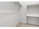 Walk-in closet offering ample storage with simple shelving and carpeted floor at 7446 S 75Th Dr, Laveen, AZ 85339