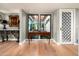 Bright hallway featuring modern design elements and hardwood floors at 8541 N Farview Dr, Scottsdale, AZ 85258