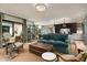 Elegant living room with stylish furnishings, a plush sofa, and an open floor plan at 8541 N Farview Dr, Scottsdale, AZ 85258