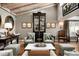 Bright living room featuring high ceilings, comfortable seating, and elegant decor at 8541 N Farview Dr, Scottsdale, AZ 85258