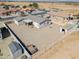 Aerial view of the property showcasing the expansive backyard and surrounding neighborhood at 918 E Lincolnwood Cir, Casa Grande, AZ 85194