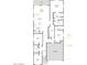 Detailed floor plan showcases a four-bedroom layout with a spacious kitchen and primary suite at 1185 N 13Th St, Coolidge, AZ 85128