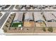 An aerial view of the neighborhood highlighting the property's location and landscaping at 13171 W Buckskin Trl, Peoria, AZ 85383