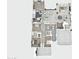 Detailed floor plan showcasing the layout of this luxurious home with multiple bedrooms and spacious living areas at 14562 W Georgia Ave, Litchfield Park, AZ 85340