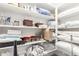 Organized pantry with white shelving, offering ample storage for household items and supplies at 20729 E Canary Way, Queen Creek, AZ 85142