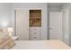 Bedroom with closet featuring storage and a three-drawer dresser at 21630 N 30Th Ln, Phoenix, AZ 85027