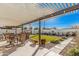 Backyard featuring an outdoor dining area and low maintenance desert landscaping at 2324 N 40Th St, Phoenix, AZ 85008