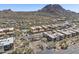 Luxury homes in a gated desert community with a pool and mountain views at 27000 N Alma School Pkwy # 1024, Scottsdale, AZ 85262