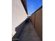This shows the side yard with fencing and space for storage or outdoor activities at 4250 N 87Th Ln, Phoenix, AZ 85037
