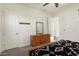 Bedroom features a spacious layout with a large dresser and closet at 4683 N 206Th Ln, Buckeye, AZ 85396