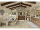 Luxurious bathroom with soaking tub and dual vanities at 4726 E Sierra Vista Dr, Paradise Valley, AZ 85253