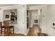 Hallway featuring access to kitchen and bathroom, with recessed lighting at 4850 E Desert Cove Ave # 227, Scottsdale, AZ 85254