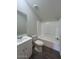 Bathroom with a vanity, toilet, and a shower-tub combination at 538 S 98Th St, Mesa, AZ 85208