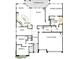 Detailed floor plan showcasing the layout of a single Gathering home at 6859 N 190Th Dr, Waddell, AZ 85355