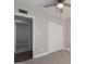 Bedroom with a closet and entry doorway to another room at 1322 S Oracle --, Mesa, AZ 85204