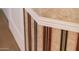 Vanity features striped wallpaper and decorative countertop at 13434 W El Sueno Ct, Sun City West, AZ 85375