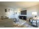 Cozy living room with stylish furnishings, decor, and flooring at 15801 N 29Th St # 11, Phoenix, AZ 85032