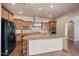 Spacious kitchen with stone countertops, custom cabinetry, and stainless appliances at 2134 E Honeysuckle Pl, Chandler, AZ 85286