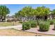 Well-manicured landscaping surrounds the community pool and lounging area at 28933 N Saddle Way, San Tan Valley, AZ 85143