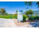 Welcome to Lakeview Recreation Area sign displays community rules and guidelines at 28933 N Saddle Way, San Tan Valley, AZ 85143