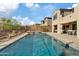 Backyard pool, hot tub, and covered outdoor living space creating the ideal outdoor retreat at 31106 N 138Th Ave, Peoria, AZ 85383