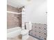 Cozy bathroom featuring a shower-tub combo at 3227 E Enid Ave, Mesa, AZ 85204