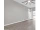 Bedroom featuring wood-look tile flooring and a ceiling fan at 7006 E Jensen St # 33, Mesa, AZ 85207