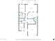 Layout of home including garage, living room, kitchen, and bedrooms at 7006 E Jensen St # 33, Mesa, AZ 85207