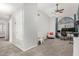Upstairs home office with vaulted ceilings and a large window at 751 W Elgin St, Chandler, AZ 85225