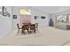 Spacious dining area with large window, providing lots of natural light and room for Gathering meals at 7538 E Forge Ave, Mesa, AZ 85208