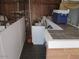 Finished basement with a wet bar and tile countertops at 8219 N 59Th Ave, Glendale, AZ 85302