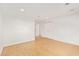 Neutral bedroom with wood floors, recessed lighting, and a closet at 8823 E Billings St, Mesa, AZ 85207