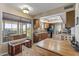 Kitchen with a breakfast nook by a sunny window at 13014 W La Terraza Dr, Sun City West, AZ 85375