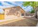 Spacious backyard with a covered patio and easy-to-maintain landscaping for outdoor enjoyment at 2444 S Terrell --, Mesa, AZ 85209