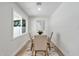 Bright dining room with space for a small table and chairs at 455 E Garfield St, Tempe, AZ 85288