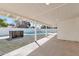 Covered patio area overlooking the pool with a view of the backyard at 455 E Garfield St, Tempe, AZ 85288