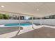 Backyard featuring a pool and covered patio at 455 E Garfield St, Tempe, AZ 85288