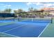 Outdoor pickleball courts with well-maintained surfaces and mountain views at 5284 S Marble Dr, Gold Canyon, AZ 85118