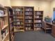 Community library featuring fully stocked bookshelves and a cozy reading space at 5335 E Shea Blvd # 2102, Scottsdale, AZ 85254