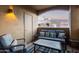 Comfortable patio with couch and chairs, and views of the neighborhood at 5335 E Shea Blvd # 2102, Scottsdale, AZ 85254