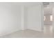 Bright and empty bedroom featuring plank floors and modern HVAC vent at 5358 W Las Palmaritas Dr, Glendale, AZ 85302