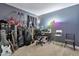 This flex space is set up for musical pursuits at 1150 E Liberty Shores Dr, Gilbert, AZ 85234